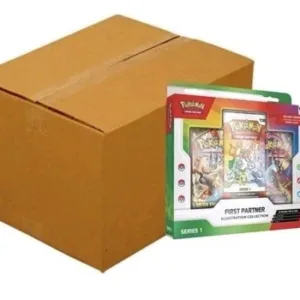 Pokemon TCG First Partner ILLUSTRATION COLLECTION CASE Factory Sealed 6 ct