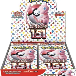 Pokemon Cards Scarlet & Violet Pokemon Card 151 Booster Box sv2a Sealed Japanese